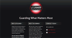 Desktop Screenshot of lifeguardsecuritysystemsok.com